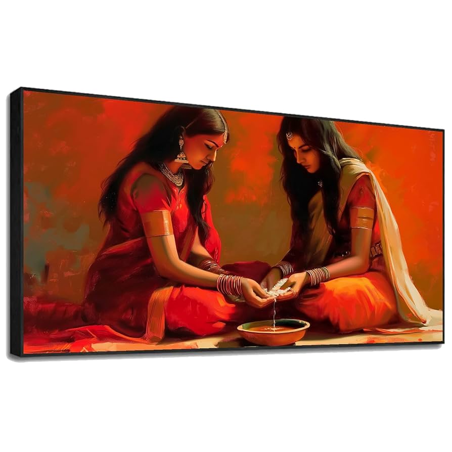 洋書 Indian Love Paintings Kumari, beautiful Indian bride ‹ EvitaWorks